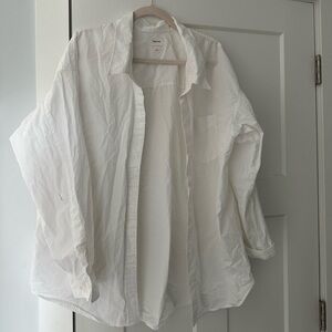 wilfred large “Poplin” oversized blouse